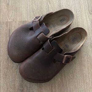 Birkenstock Boston - Tobacco Leather